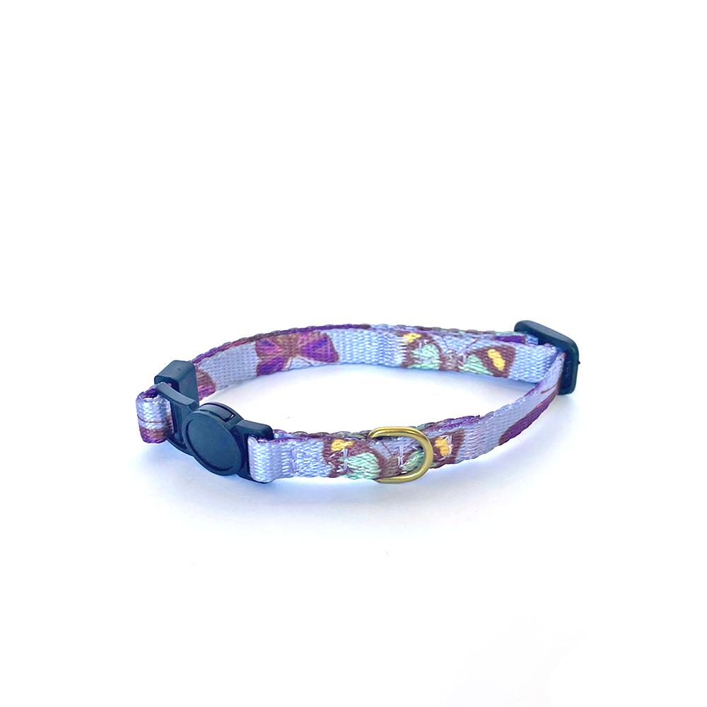 Anipal Bobby the Butterfly Recycled Cat Collar Extra Small-Habitat Pet Supplies