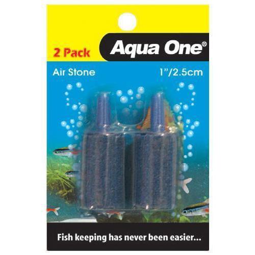 Aqua One Air Stone 2.5cm 2 Pack-Habitat Pet Supplies