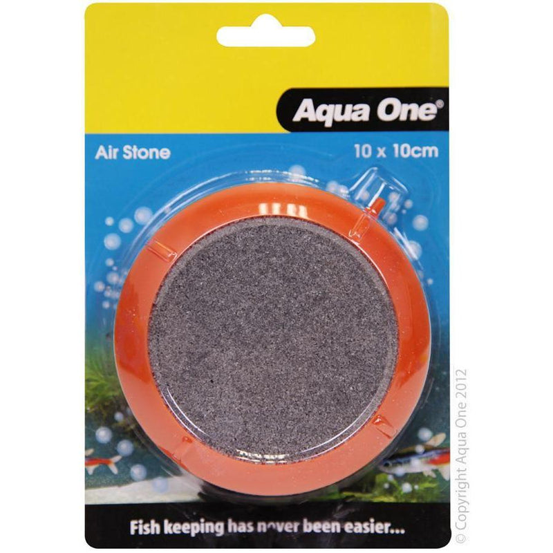 Aqua One Air Stone PVC Encased Disc Medium-Habitat Pet Supplies