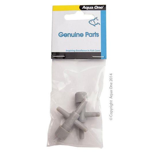 Aqua One Airline T Control Valve 2 Pack