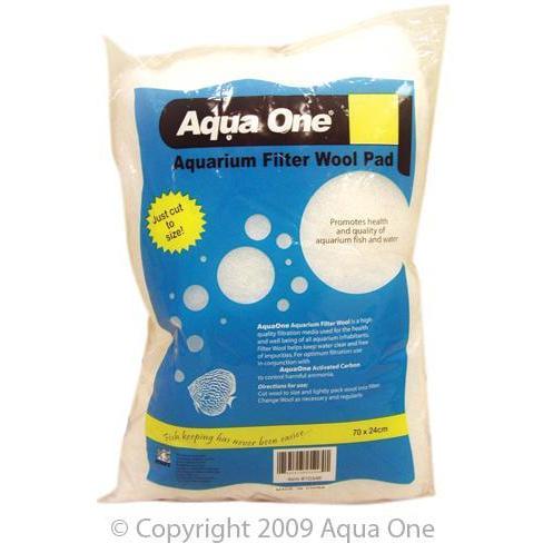 Aqua One Aquarium Filter Wool Pad 70 x 24cm