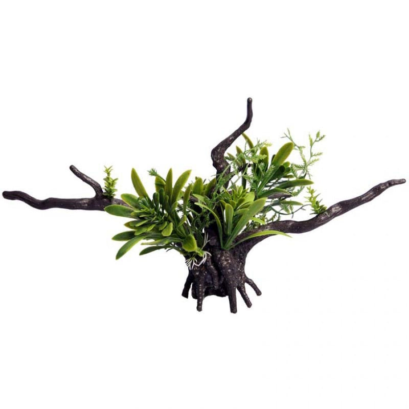 Aqua One Ecoscape Bromealiad Driftwood Aquarium Ornament-Habitat Pet Supplies