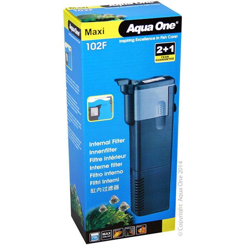 Aqua One Maxi 102F Internal Filter-Habitat Pet Supplies