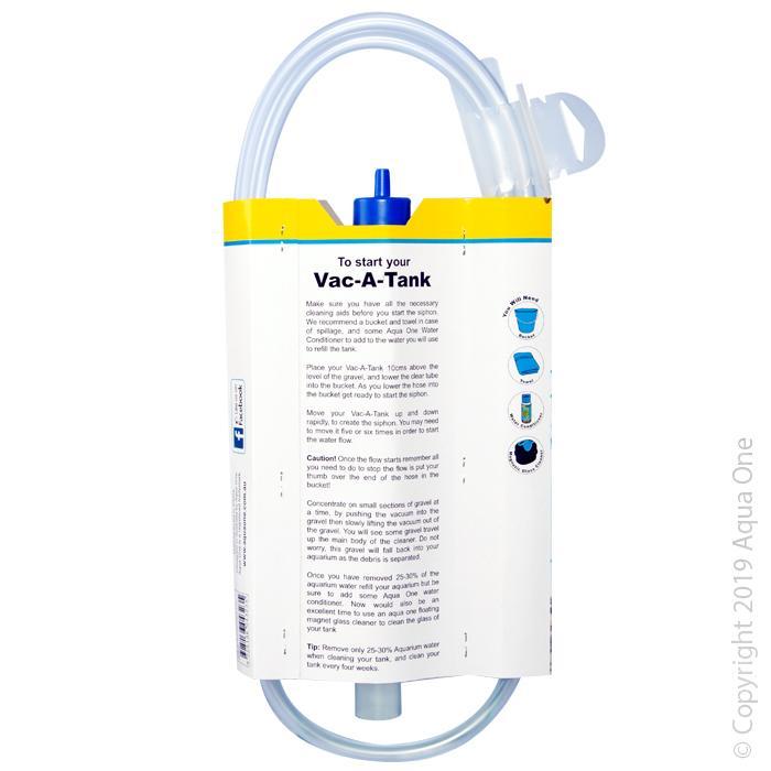 Aqua One Vac-A-Tank Deluxe Aquarium Gravel Cleaner 23-40cm