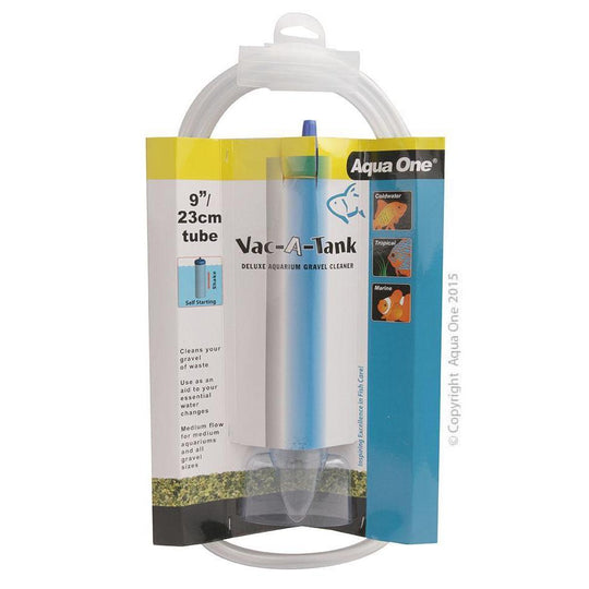 Aqua One Vac-A-Tank Deluxe Aquarium Gravel Cleaner 23cm