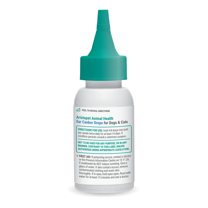 Aristopet Ear Canker Drops for Dogs and Cats 50ml