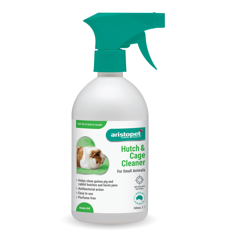 Aristopet Hutch and Cage Cleaner Spray for Small Animals 500ml-Habitat Pet Supplies