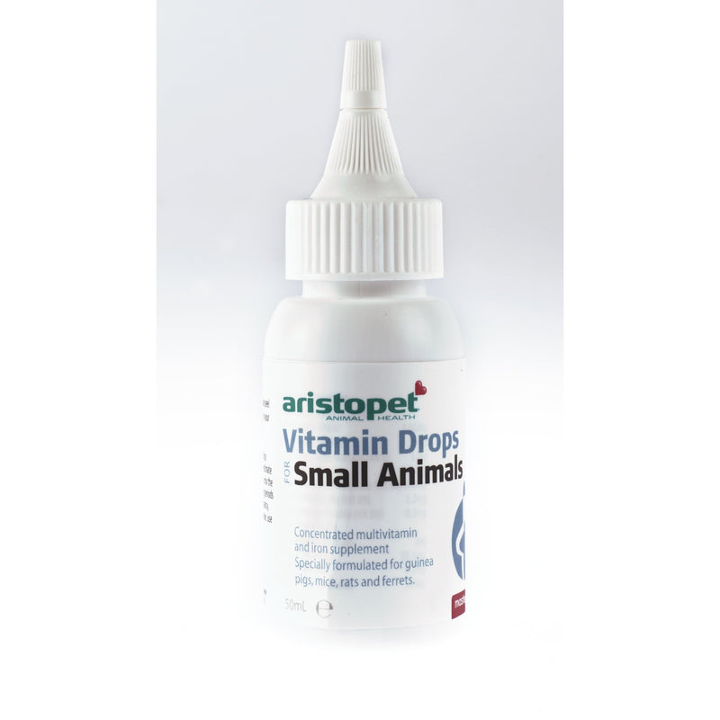 Aristopet Vitamin Drops for Small Animals 50ml***-Habitat Pet Supplies