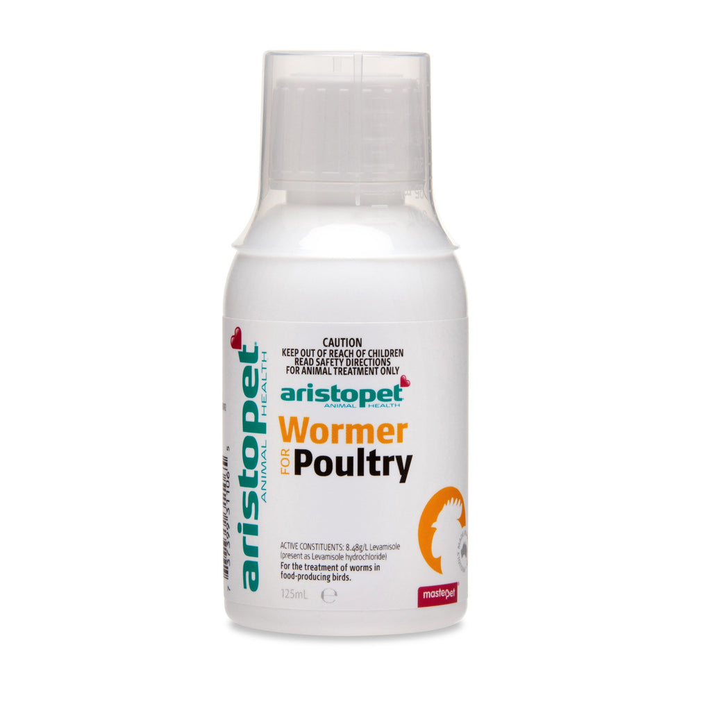 Aristopet Wormer for Poultry 125ml-Habitat Pet Supplies
