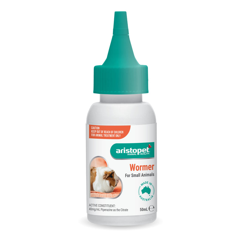 Aristopet Wormer for Small Animals 50ml***-Habitat Pet Supplies