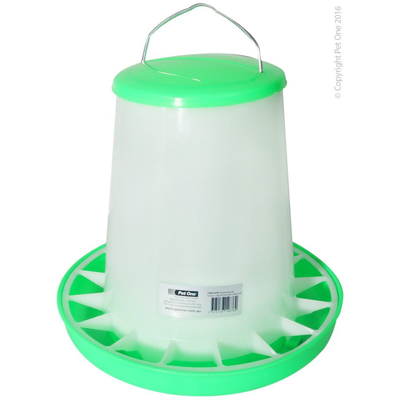 Avi One Poultry Gravity Feeder 5.5kg*-Habitat Pet Supplies