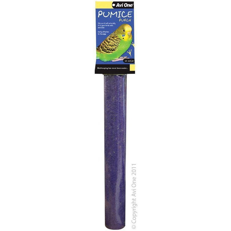 Avi One Pumice Bird Perch Purple Extra Large-Habitat Pet Supplies