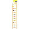 Avi One Wooden Ladder Bird Toy 12 Rung with Beads-Habitat Pet Supplies