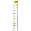 Avi One Wooden Ladder Bird Toy 9 Rung with Beads-Habitat Pet Supplies