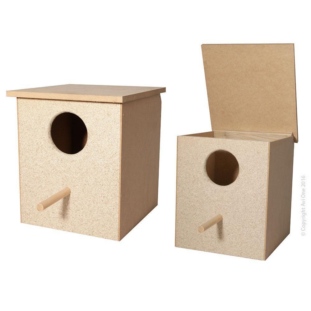 Avi One Wooden Large Parrot Nest Box***-Habitat Pet Supplies