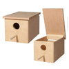 Avi One Wooden Nesting Box for Small Parrots***-Habitat Pet Supplies