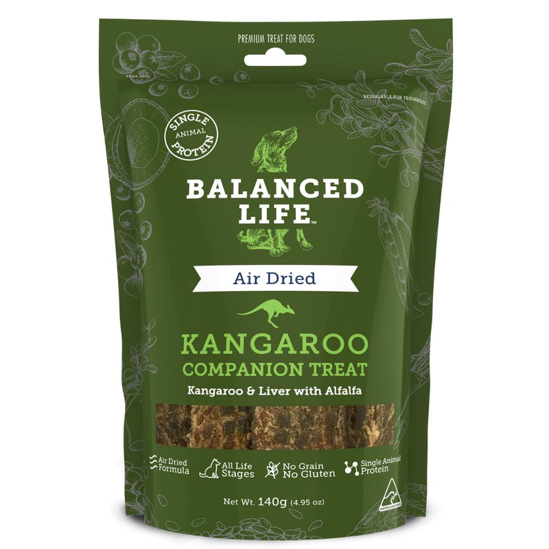 Balanced Life Dog Treats Kangaroo 140g*-Habitat Pet Supplies