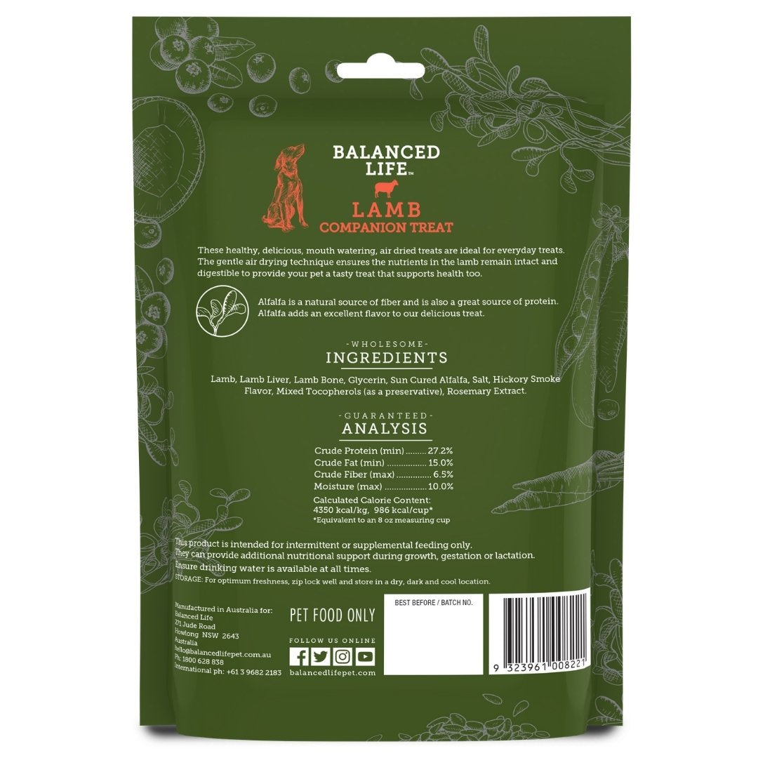Balanced life dog sales treats