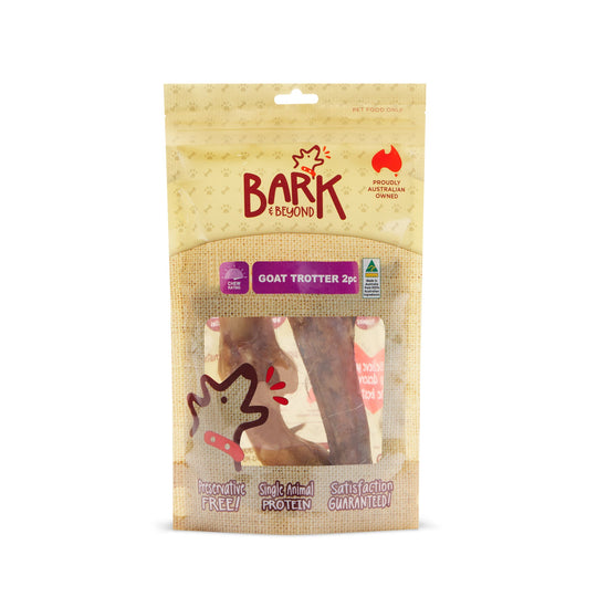 Bark and Beyond Goat Trotter Dog Treats 2 Pack
