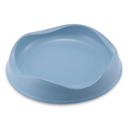 Beco Bowl Eco-Friendly Bamboo Cat Bowl Blue
