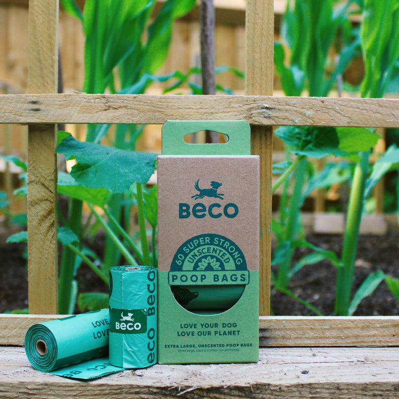 Beco Super Strong Unscented Degradable Dog Poop Bags 270pk (+_+)