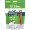 Bell and Bone Collagen Sticks Chicken and Blueberries for Puppies 100g-Habitat Pet Supplies
