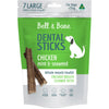 Bell and Bone Dental Sticks Chicken Mint and Seaweed for Large Dogs 231g-Habitat Pet Supplies