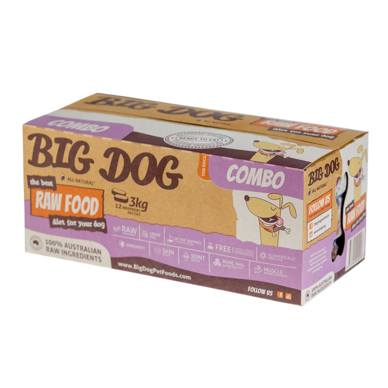 Big Dog BARF Combo Raw Dog Food 3kg