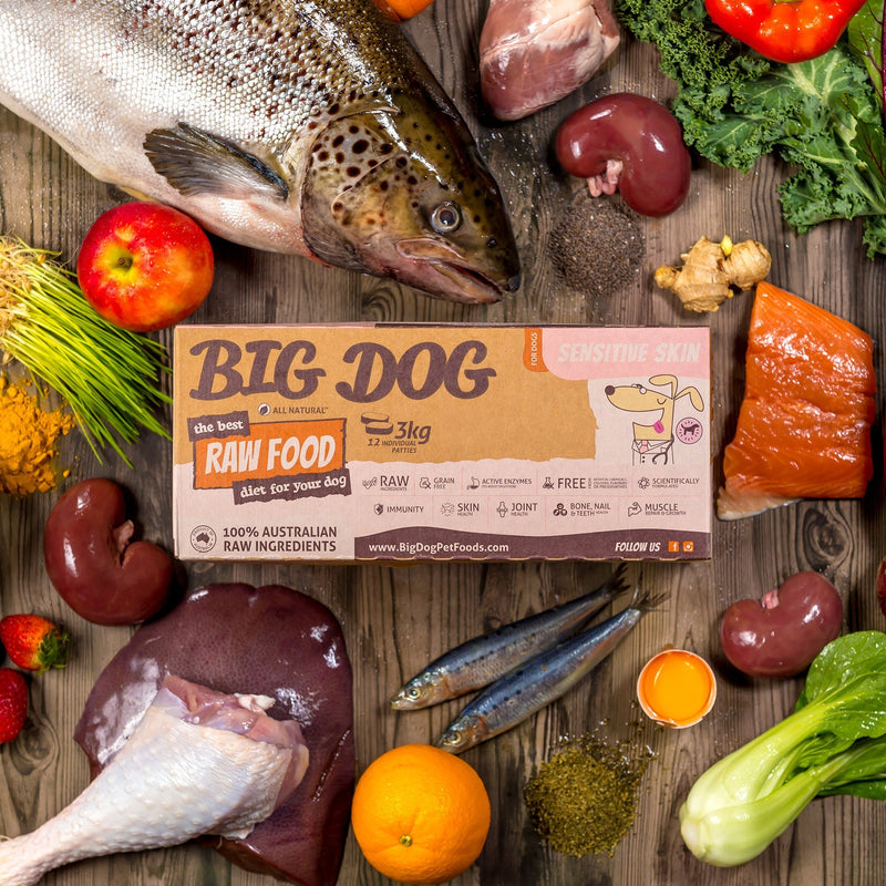 Big Dog BARF Sensitive Skin Raw Dog Food 3kg