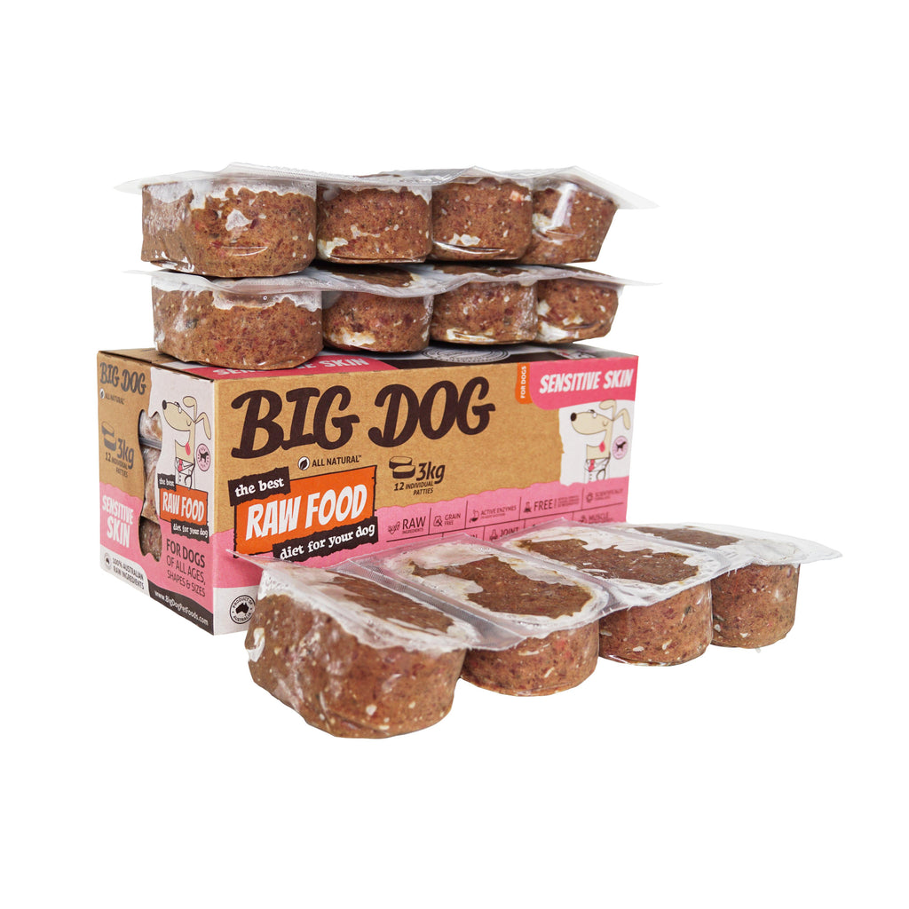 Big Dog BARF Sensitive Skin Raw Dog Food 3kg-Habitat Pet Supplies