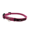 Black Dog Wear Standard Collar 24-35cm Mini Pink 12mm***-Habitat Pet Supplies