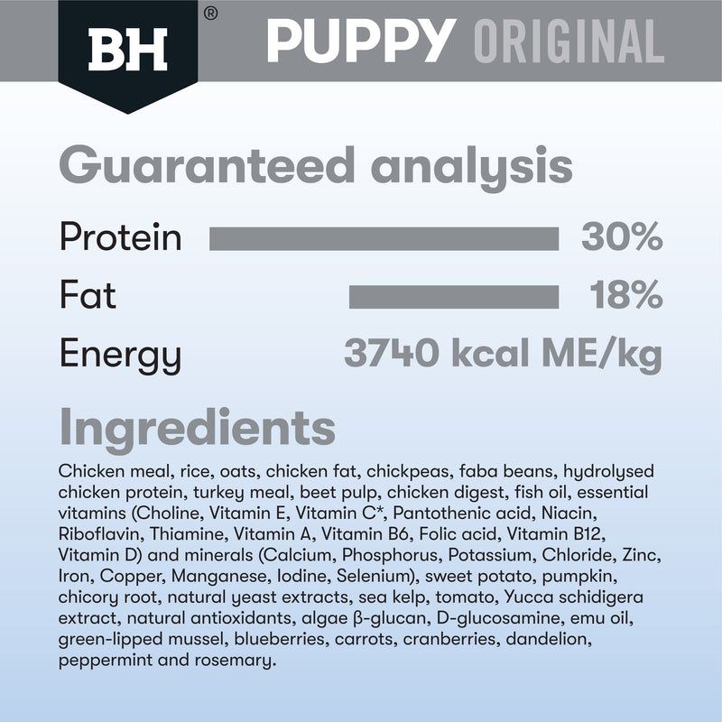 Black Hawk Chicken and Rice Medium Breed Puppy Dry Dog Food 3kg