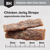 Black Hawk Dog Treats Chicken Jerky Straps 100g