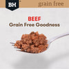 Black Hawk Grain Free Beef Wet Dog Food 100g x 9