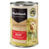 Black Hawk Grain Free Beef Wet Dog Food 400g x 12