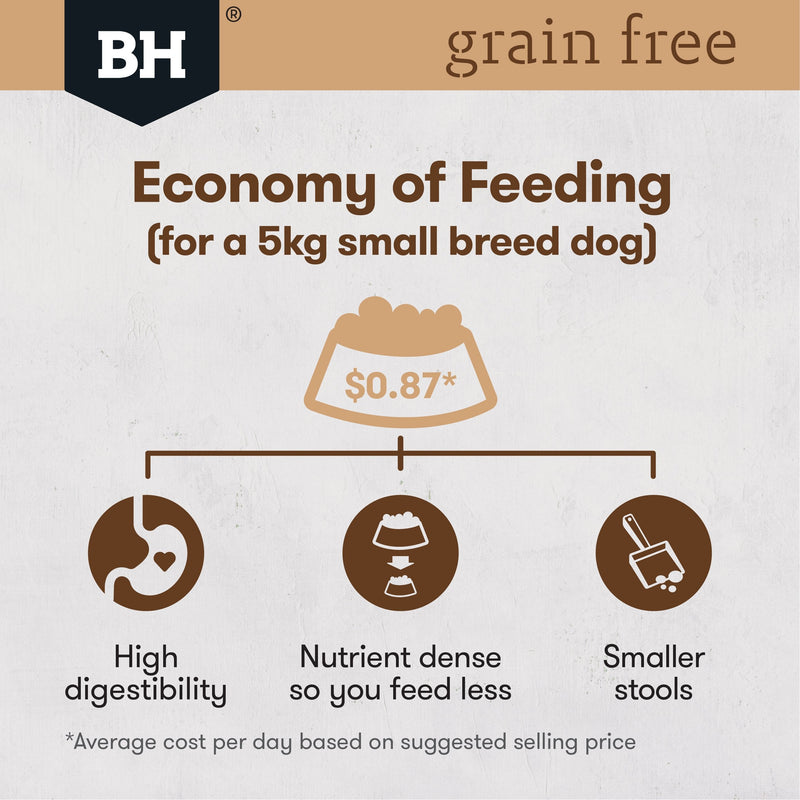 Black Hawk Grain Free Chicken Small Breed Dry Dog Food 2.5kg