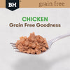 Black Hawk Grain Free Chicken Wet Dog Food 100g x 9