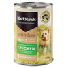 Black Hawk Grain Free Chicken Wet Dog Food 400g x 12^^^