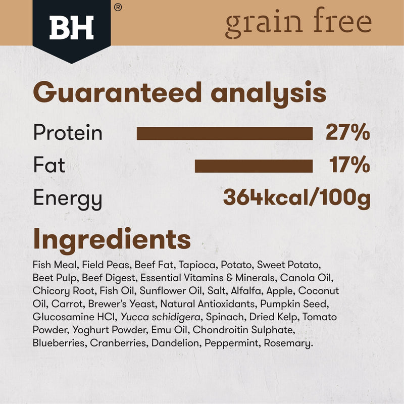 Black Hawk Grain Free Ocean Fish Puppy Dry Dog Food 2.5kg