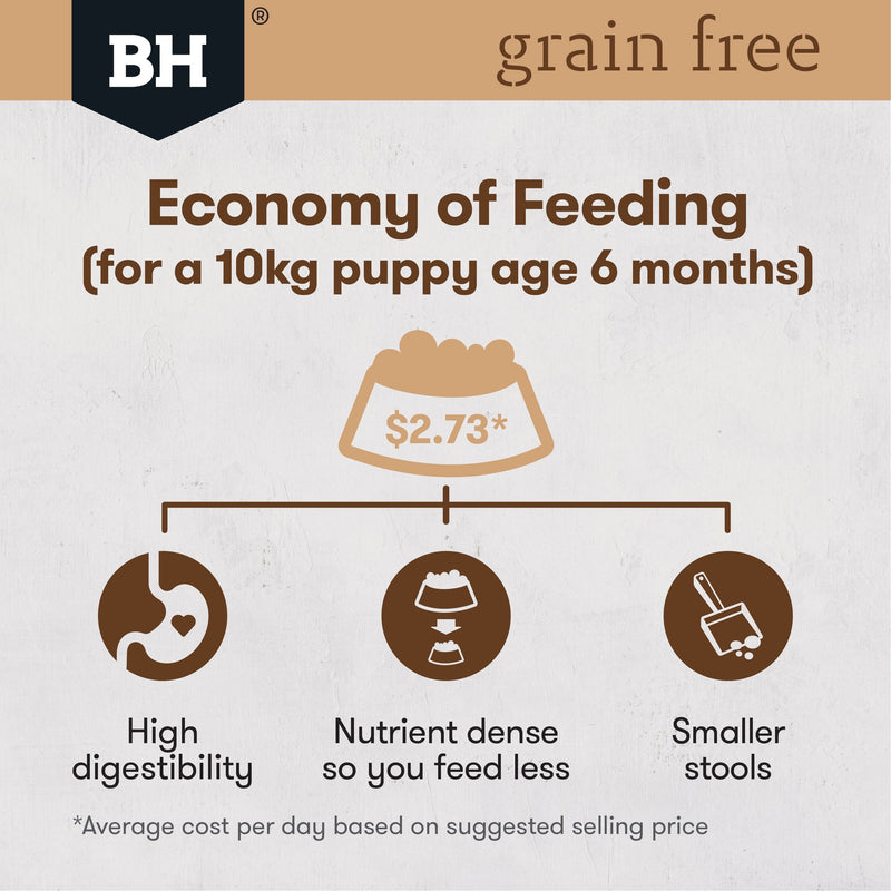 Black Hawk Grain Free Ocean Fish Puppy Dry Dog Food 2.5kg ^._.^