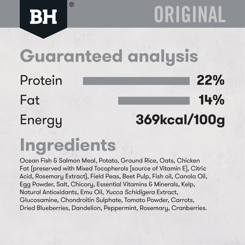 Black Hawk Original Fish and Potato Dry Dog Food 10kg