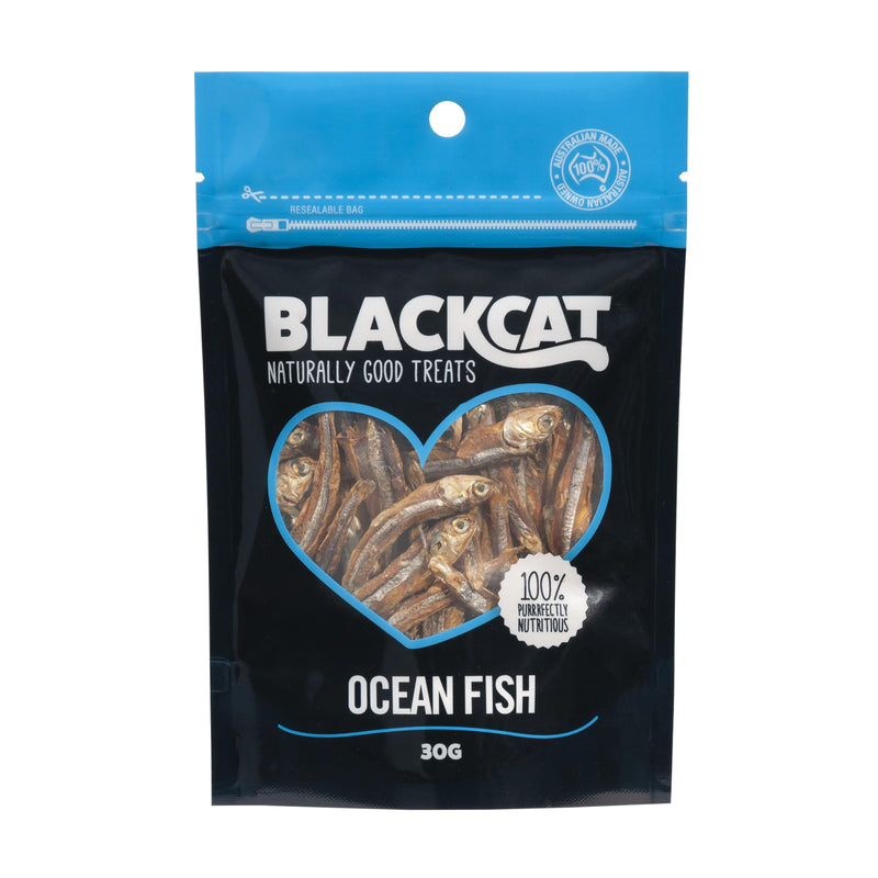 Blackcat Ocean Fish Cat Treats 30g^^^-Habitat Pet Supplies