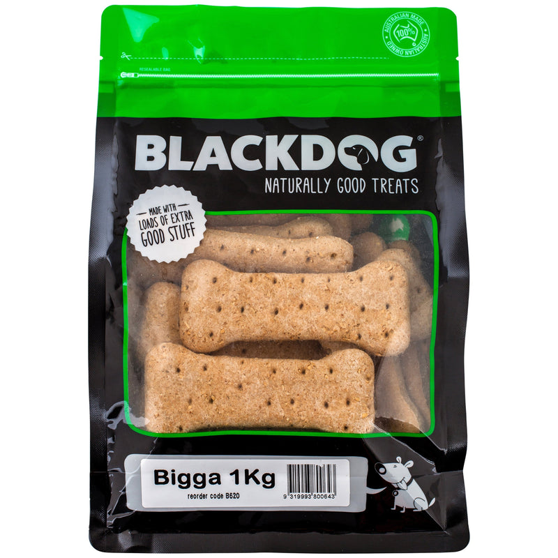 Blackdog Bigga Dog Biscuits 1kg^^^-Habitat Pet Supplies