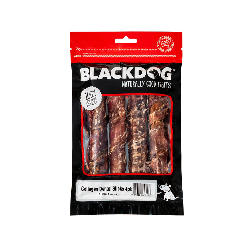 Blackdog Collagen Dental Stick 4 Pack-Habitat Pet Supplies