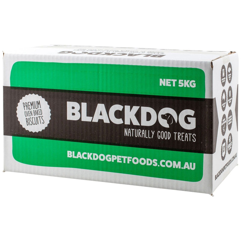 Blackdog Premium Dog Biscuits Charcoal 5kg-Habitat Pet Supplies