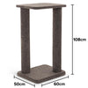 Bosscat Gus Premium Slate Scratcher with Two Extra Tall Carpet Posts