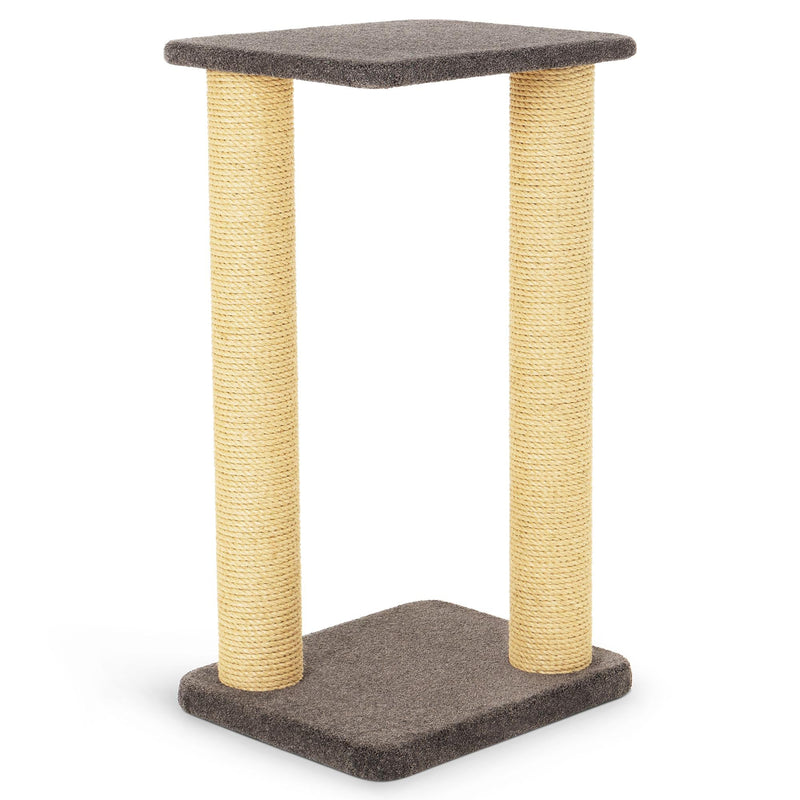 Bosscat Gus Premium Slate Scratcher with Two Extra Tall Natural Sisal Posts-Habitat Pet Supplies