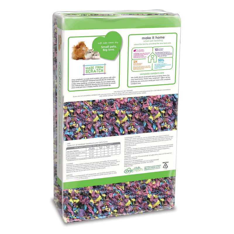 Carefresh Complete Comfort Care Confetti Paper Small Pet Bedding 23 Litre