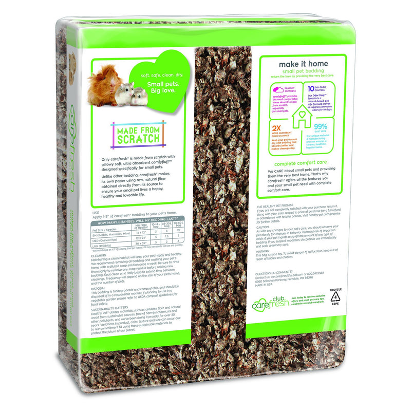 Carefresh Complete Comfort Care Natural Paper Small Pet Bedding 60 Litre