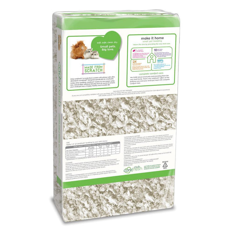 Carefresh Complete Comfort Care White Paper Small Pet Bedding 23 Litre